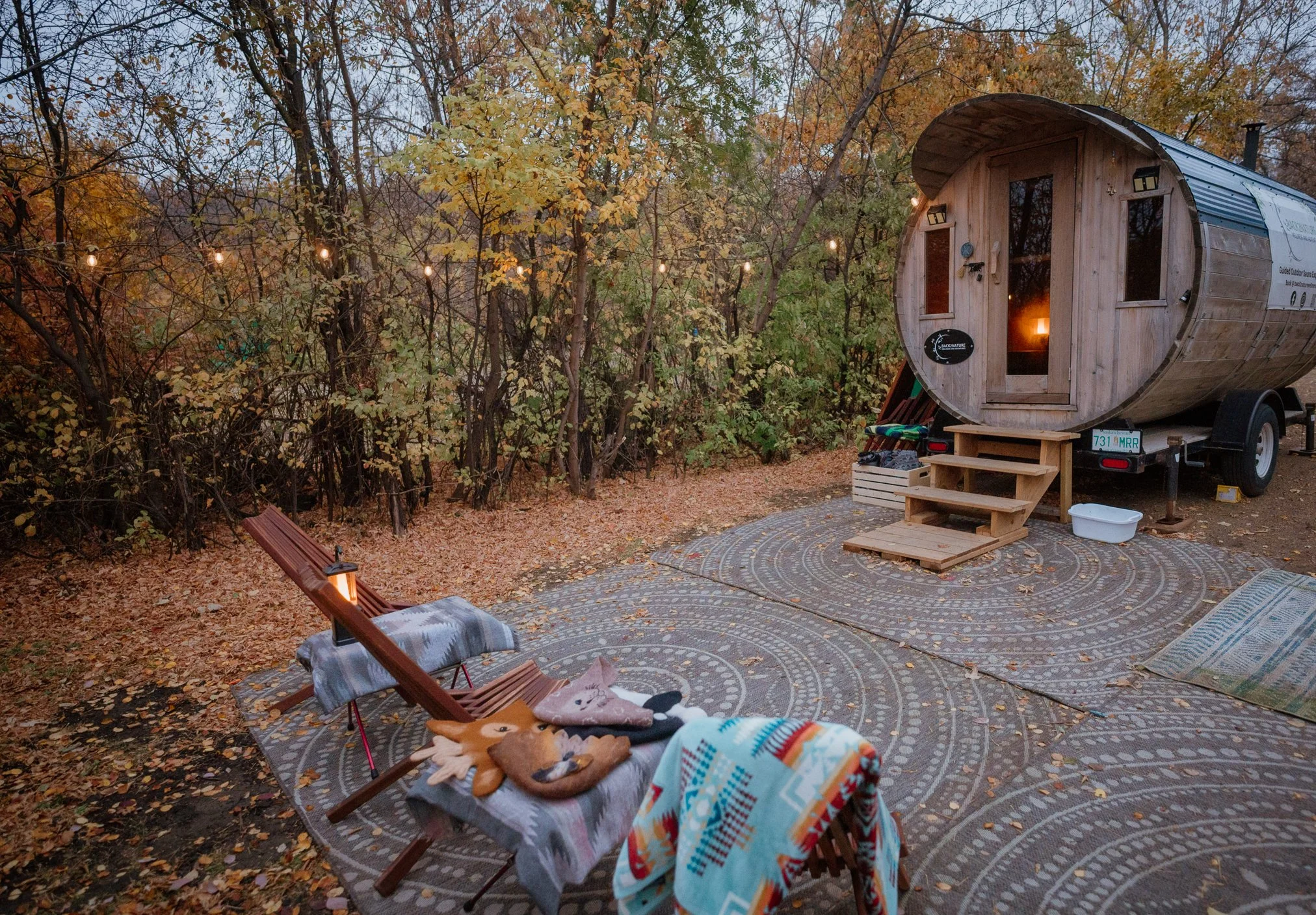 Blackstrap Lake Sauna Experiences — Back2Nature